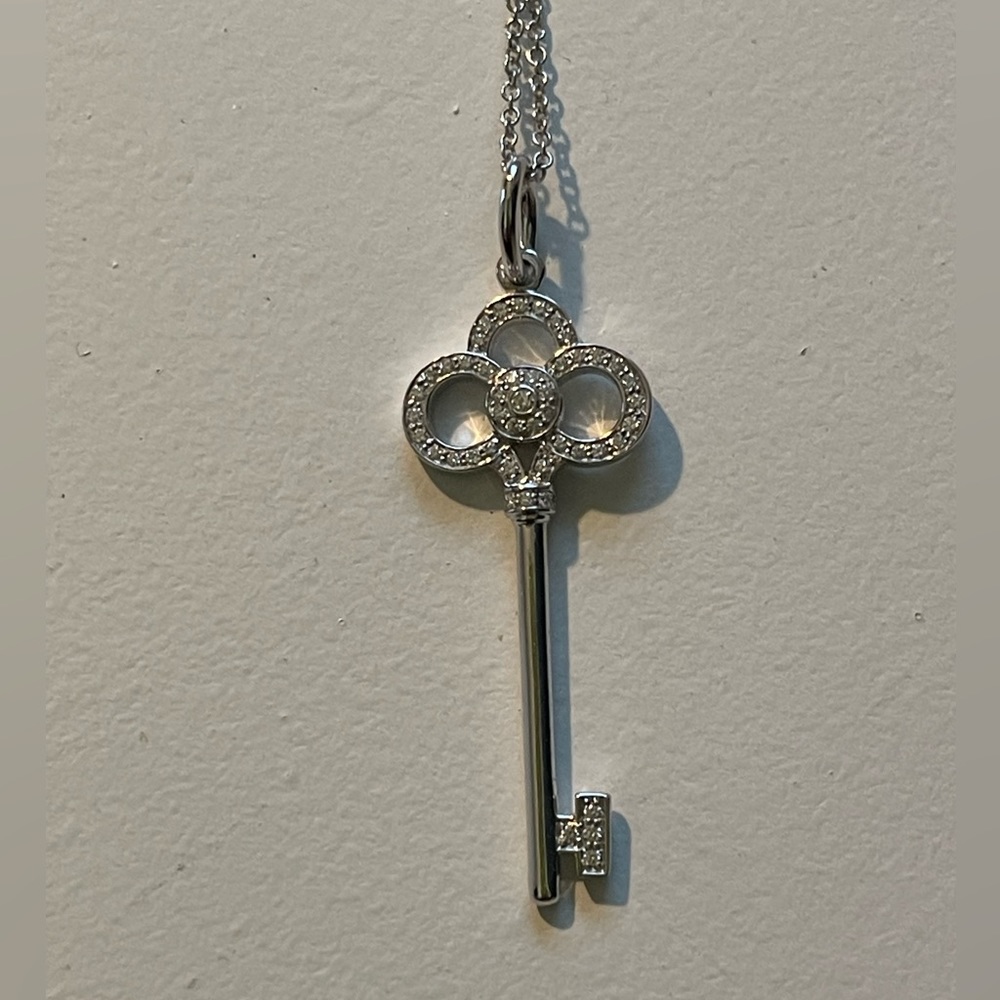 Tiffany & Co Diamond Crown Key.